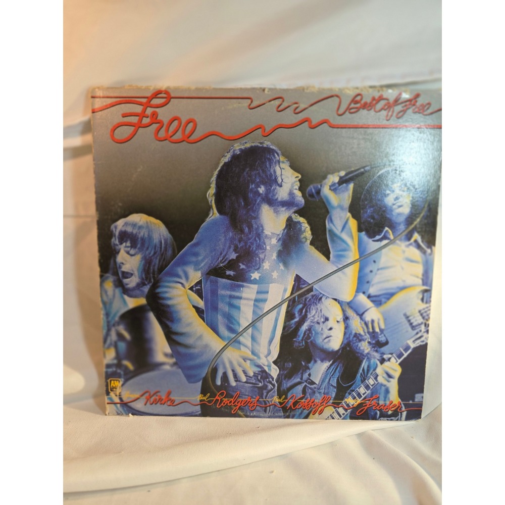 Free Best of Free Vinyl LP Record A&M SP-3663 All Right Now Classic Rock 1975